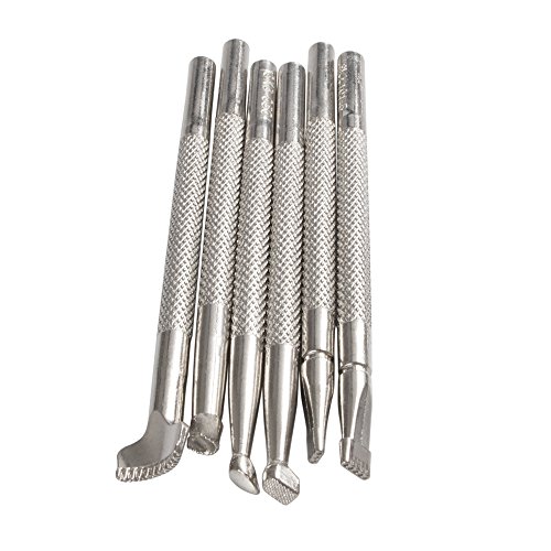 6pcs DIY Leather Working Saddle Making Tools Kit Leathercraft Tools Set for Leather Craft Working