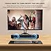 Computer PC Bluetooth Soundbar Speakers Wireless USB Powered Laptop Desktop Monitor Speakers for PC Smartphone Ipad Tablet-Lighting Control-Switch Power On/Off