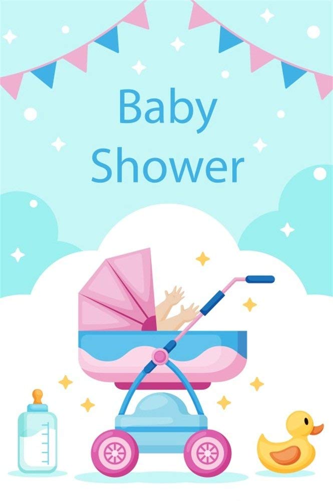 Mmptn 3x5ft Baby Shower Sfondo Vinile Previsto Madre Genere Rivela Sfondo Partito Per Immagini Cartone Animato Battesimo Neonato Battesimo Infermiera Bottiglia Passeggino Anatra Photo Studio Puntelli Amazon It Elettronica