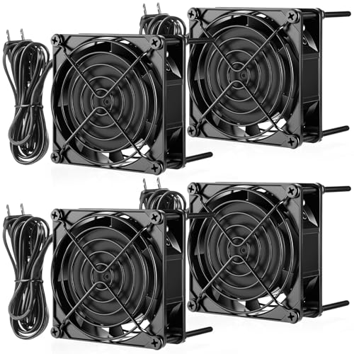 Ventilateur 80mm 90 CFM Glooglitter haute performance avec une longévité de 50000 heures