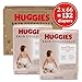 Huggies Size 5 Diapers, Skin Essentials Baby Diapers, Size 5 (27+ lbs), 132 Count (2 Packs of 66), Packaging May Vary