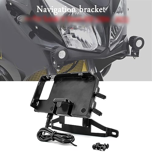 Support GPS Suzuki V-Strom 650 anti-vibration cockpit
