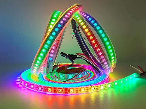 TOPXCDZ WS2812B Smart RGB LED Strip WS2812 Luce