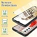 GFRGTFHYT for Samsung Galaxy A14 5G Phone Case with Screen Protector Slim Tempered Glass Black Cover Red Cardinal Birds Design for Women Wen Shock-Proof Protective Case for Samsung Galaxy A14 5G