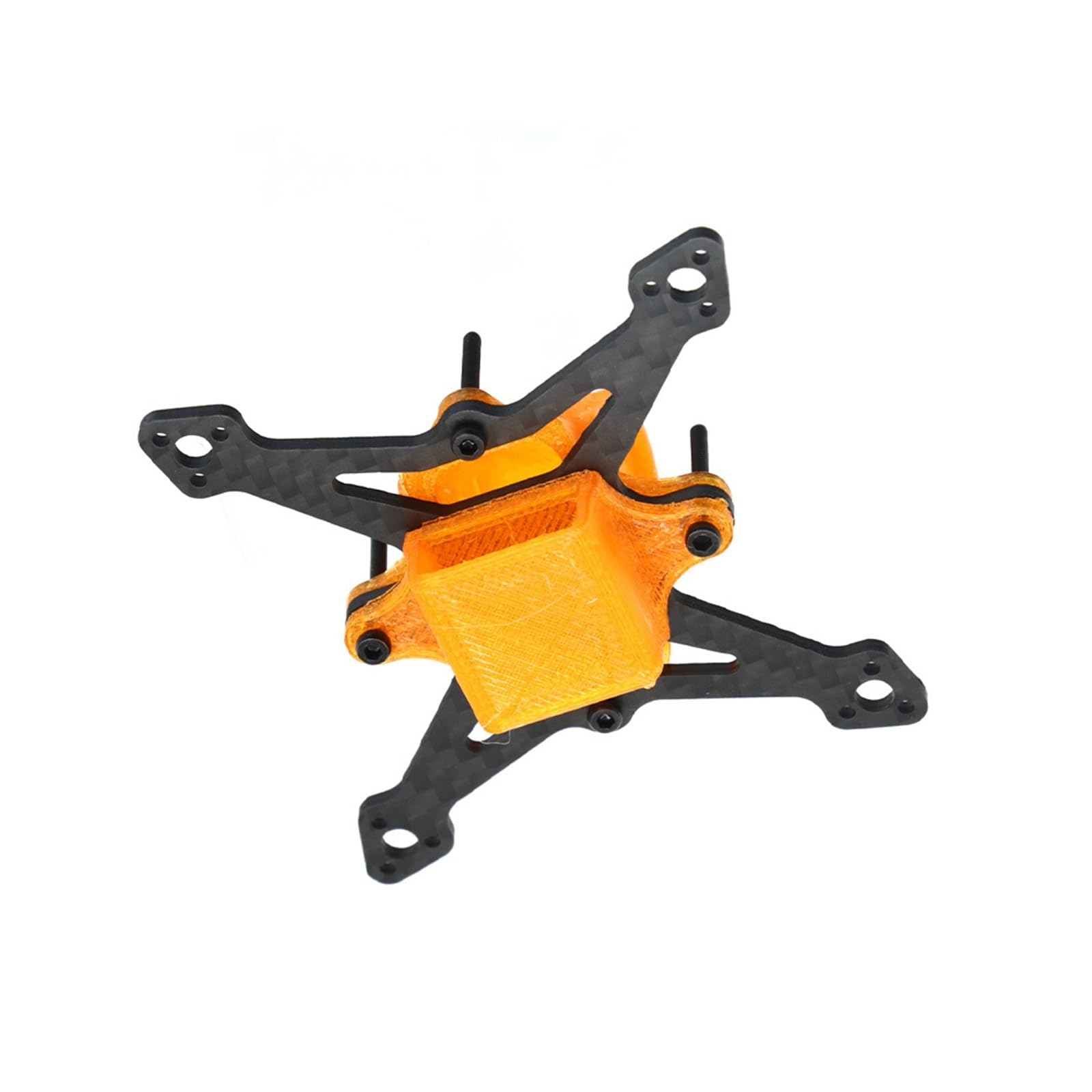 Marco de fibra de carbono de 75mm evita roturas en drones micro con placa rígida de 2mm 6