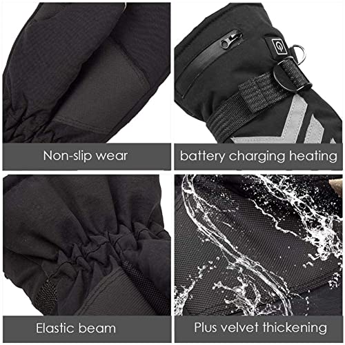 Gants chauffants électriques idée cadeau d'hiver pour hommes et femmes