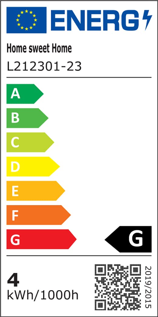 home sweet home collection Edison Vintage E27 | LED-Filament-Leuchtmittel Cloud Spiral | Ambra | Dimmbar | 4W 280lm 2700K | warmweißes Licht | für E27-Fassungen