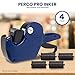 Perco Ink Roll for Perco Pro (1 and 2 Line) Price and Date Guns - Pack of 4 Replacement Inkers - Easy to Load, Premium, Clear & Bold Prints - Made in USA