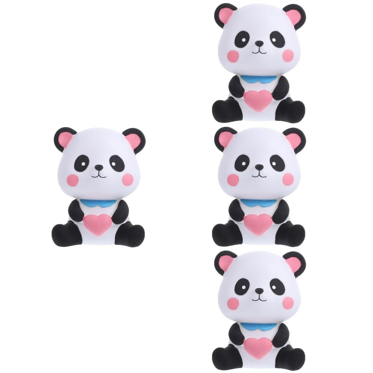 STOBAZA 4 Piezas Alcancía de Dibujos Animados Forma de Panda para