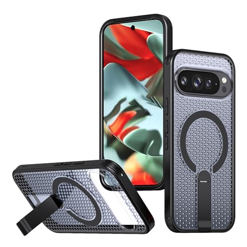 Coque Google Pixel 9A antichoc noire pour regarder vos vidéos