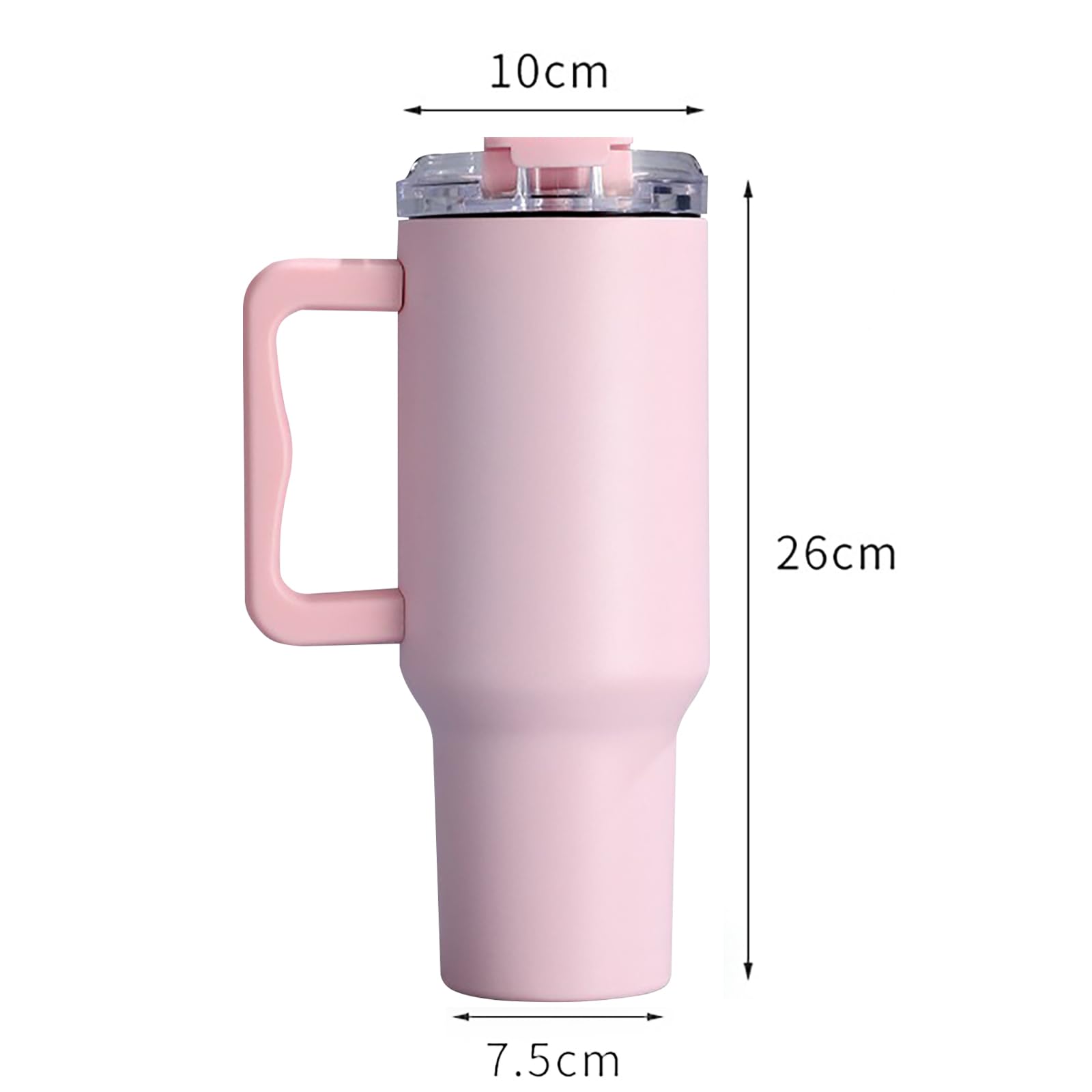 Arendo Tazza Termica 1200ml Acciaio Inox, Coperchio Ermetico