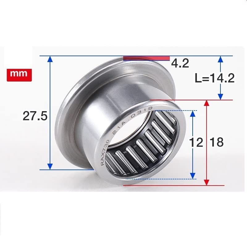 Roulements à aiguilles combinés RAX712 compacts sans palier - 3