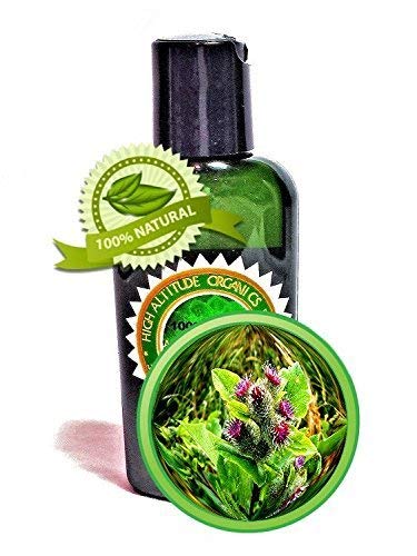 Burdock Oil Extract (Root) - 2oz (60ml) - Hair-Scalp, Skin Care