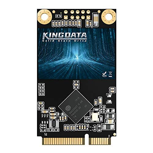KINGDATA mSATA SSD 120 GB 3D NAND TLC SATA III 6 Gb/s, mSATA (30 x 50,9 mm) internes Solid-State-Laufwerk - kompatibel mit Desktop-PC, Laptop - (MSATA 120 GB) Cover