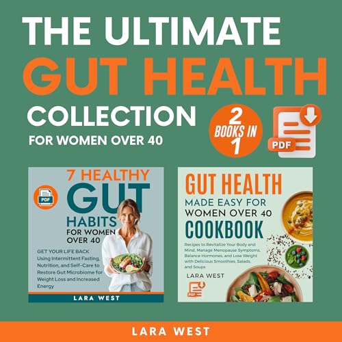 The Ultimate Gut Health Collection for Women Over 40 Audiolibro Por Lara West arte de portada
