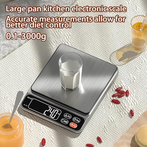 SCALE JAZZ Digital Kitchen Scale with Timer