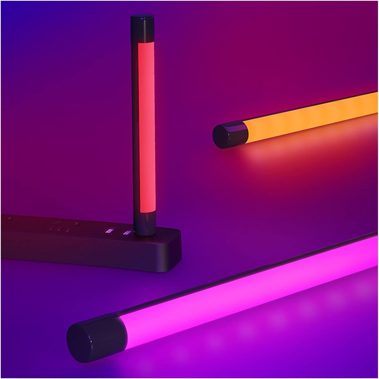 RGB Handheld Light Stick, LED Video Light Stick with Dimming, Photography Light with Remote Control, 16 Kinds of Lighting Effects, Suitable for Vlog YouTube TikTok Live Broadcast (Size : 20cm)