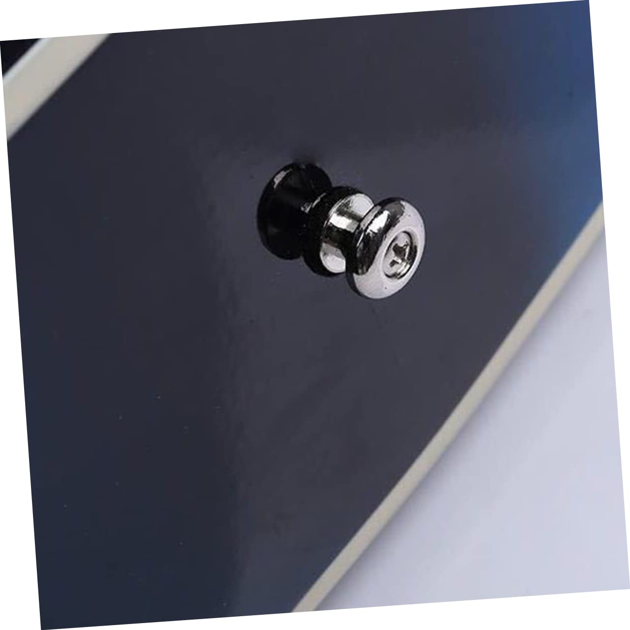 JEWEDECO Bass Guitar Strap Buttons Guitar Strap Locks Metal Nails for Easy Installation and Anti-off