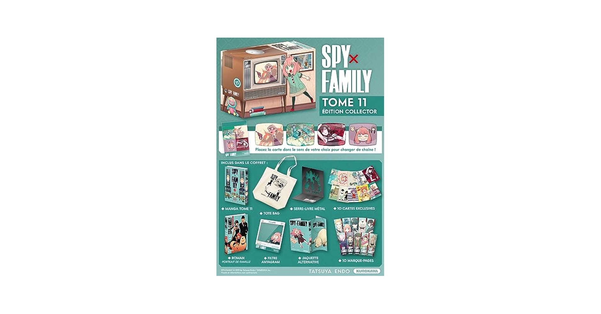 Amazon.com: Spy x Family - tome 11 - Ultra-collector