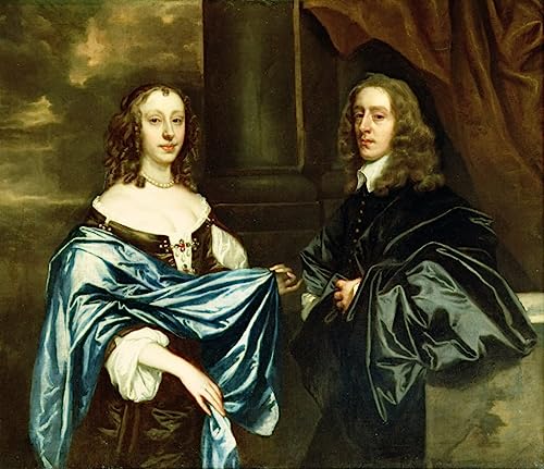 Toile modern peinture décoration salon affiche Peter Lely 60x90