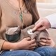 Beikal Maulkorb für Katzenpflege, Nylon-Maulkörbe für Katzengesicht, Haustierpflege-Helfer, verhindert Kratzer und Beißen (M)
