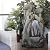 Alpine Corporation WIN270 52" Outdoor Rainforest Waterfall Tree Trunk Fountain with LED Lights, Cascading Water Feature for Garden, Patio, Backyard & Landscape Décor, Rustic, Brown