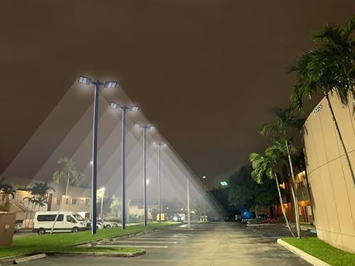 Miniatura 6 de Alto voltaje 277-480V - 42,000 lúmenes - 300 vatios NextGen III LED Shoebox Lights - Regulable - Sin fotocélula - Montaje en brazo