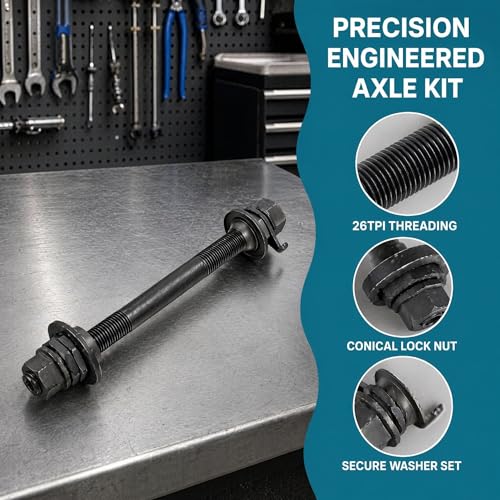 Essieu avant de vélo 140 mm multi-vitesses contre la casse d'axe de roue - 5