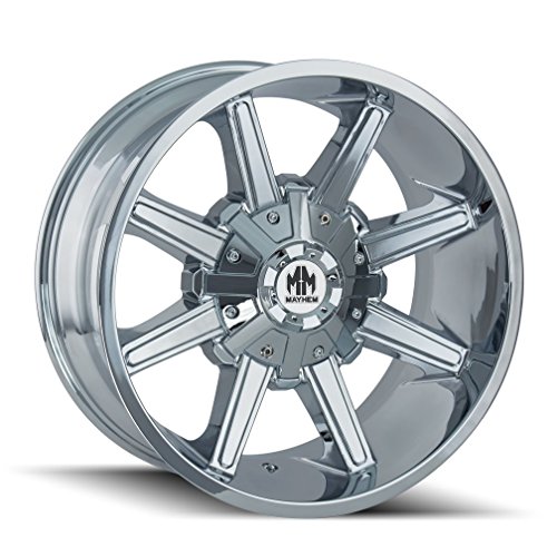 MAYHEM ARSENAL Chrome Wheel (17 x 9. inches /5 x 127 mm, 18 mm Offset)