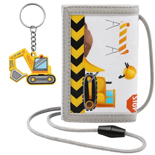 Geldbeutel Kinder brustbeutel mit Schlüsselanhänger,brustbeutel Kinder,portmonee kinder,Geldbeutel,Geldbörse,umhängegeldbeutel,Portemonnaie Jungen,Weihnachten Geburtstag Geschenk für Jungen Mädchen