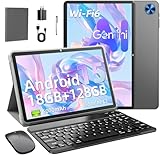 【Wi-Fi 5 + Bluetooth 5.2 + 5 MP + 8 MP】Cette tablette est fournie avec un clavier, une souris, un stylet et un étui en cuir. Elle intègre la technologie Wi-Fi 5 et prend en charge le Wi-Fi double bande 5 GHz et 2,4 GHz pour des connexions rapides et stables, avec une faible latence et un signal puissant. Elle est également équipée d'une caméra frontale de 5 MP et d'une caméra arrière de 8 MP – idéale pour une utilisation quotidienne, que ce soit pour des photos nettes ou des appels vidéo clairs.