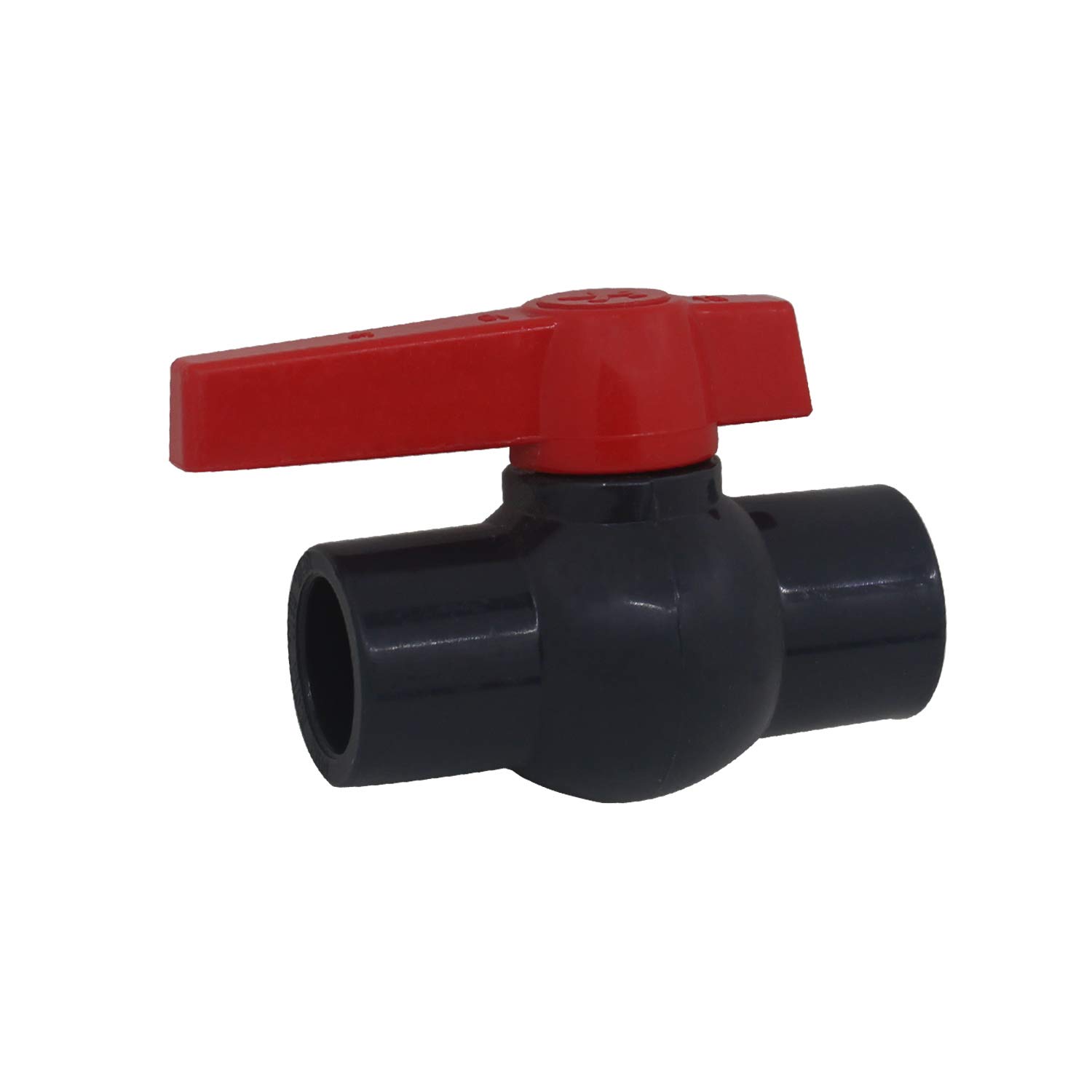 Valvula bola pvc 20 25 32 40 50 63 75 90 110mm llave de paso pvc encolar grifo pvc agricola valvula esfera agua tuberia tubo (Diámetro Interno 110mm)
