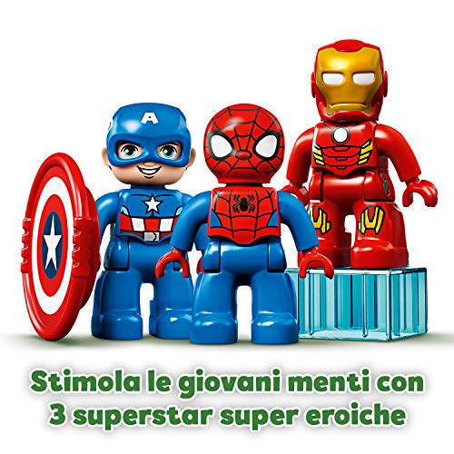 LEGO Duplo Super Heroes Marvel il Laboratorio dei