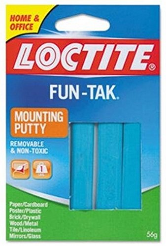 Henkel-Loctite 1270884 24 Pack 2 oz. Fun-Tak Mounting Putty, Blue