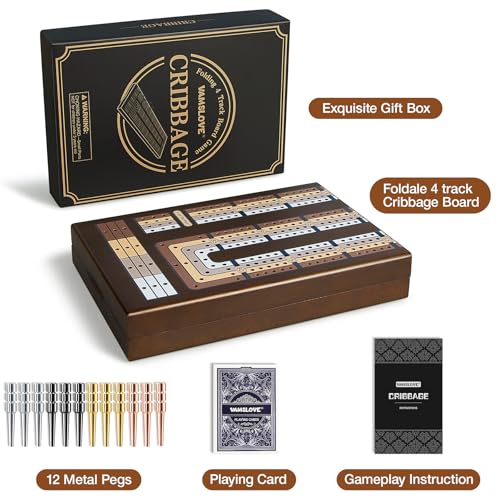 Tablero de Cribbage de Madera Plegable y Magnético miniatura 4