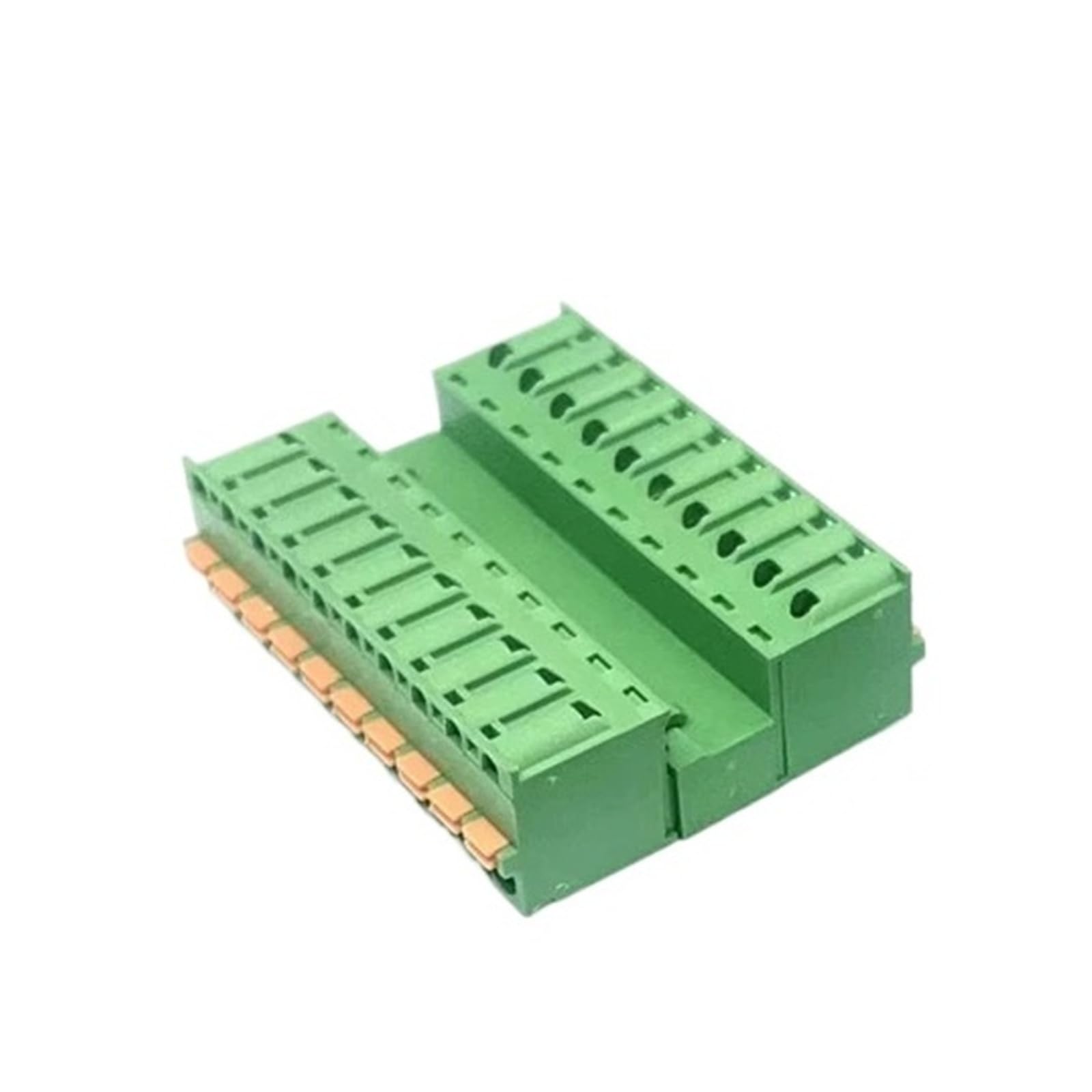 Set completo maschio e femmina con morsettiera a molla da 5,08 mm senza saldature e senza viti 2P-24P