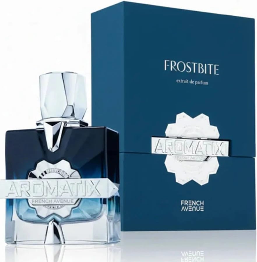 Image of French Avenue Aromatix Frostbite Extrait De Parfum 100ml | Premium Unisex Perfume | Fruity Woody Aromatic Fragrance | Long Lasting Luxury Extrait for Men & Women