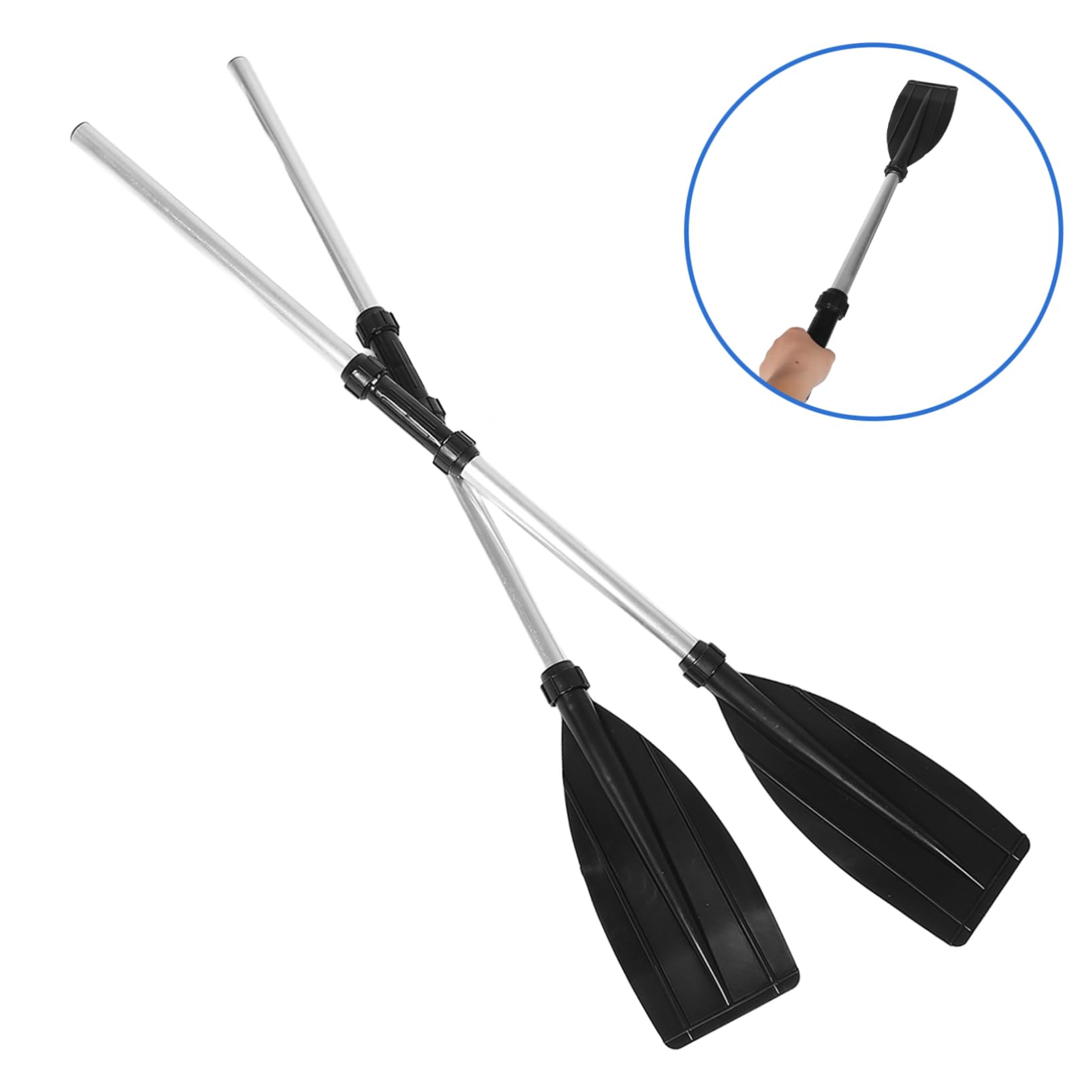 BESPORTBLE Pagaie pour Bouée Tractée Rames Pagaies pour Paddle Hélice de Pagaie Jeu de Pagaies Détachable pour Embarcations Gonflables pour de Rivière