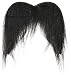 Smiffys Grosse moustache épaisse gringo, Noir