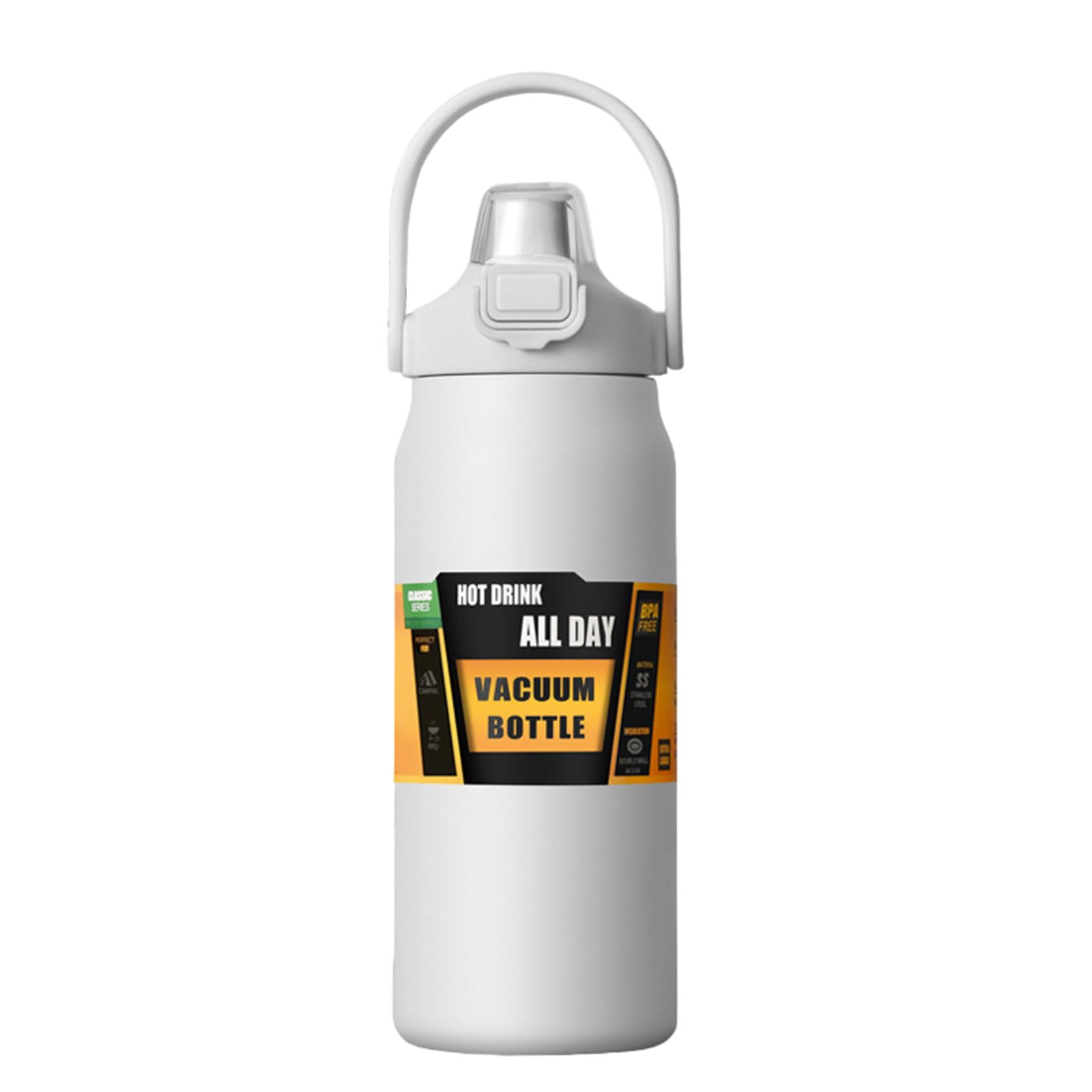 Elnwnnkc Belly Mug 304Stainless Steel Travel Cup Insulated Drinkware Portable Coffee Mug for Sport School Use Sports Bottle