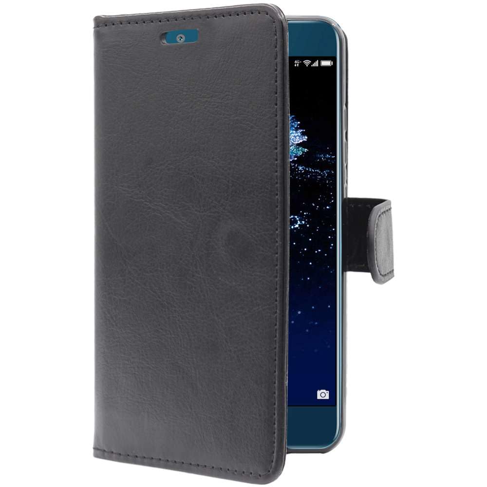 ebestStar - Cover per Huawei P Smart 2019, Custodia Libro Protezione Portafoglio, Pelle PU Porta Carte, Nero/Rosso