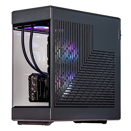 Image of Velztorm Black Praetix Custom Built Gaming Desktop PC (Intel i9-14900K, GeForce RTX 5060, 64GB DDR5, 8TB PCIe SSD, RGB Fans, 360mm AIO, 1000W PSU, WiFi 6E, Bluetooth 5.2, RJ-45, Win 11 Pro)