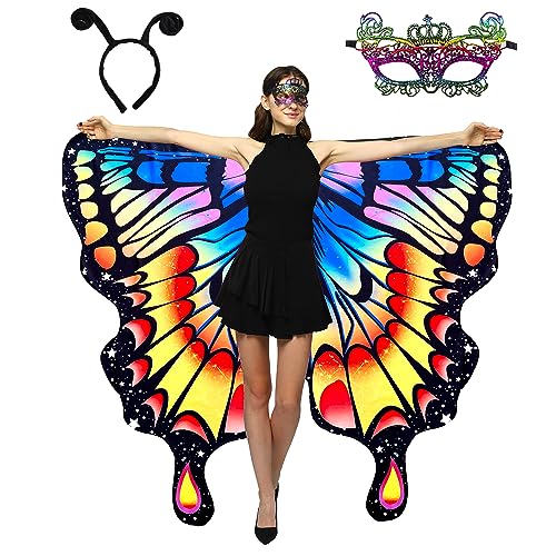 WhiteUniQoon HY-DsHDPF2024 Schmetterlingskostüm für Damen