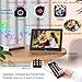 Dhwazz 10.1 Inch USB Digital Picture Frame, Non-WiFi SD Card Smart Photo Frames IPS Screen HD Display with Remote Control, Support Video and Music, Slideshow, Wall Mountable, Easy to use for Seniors