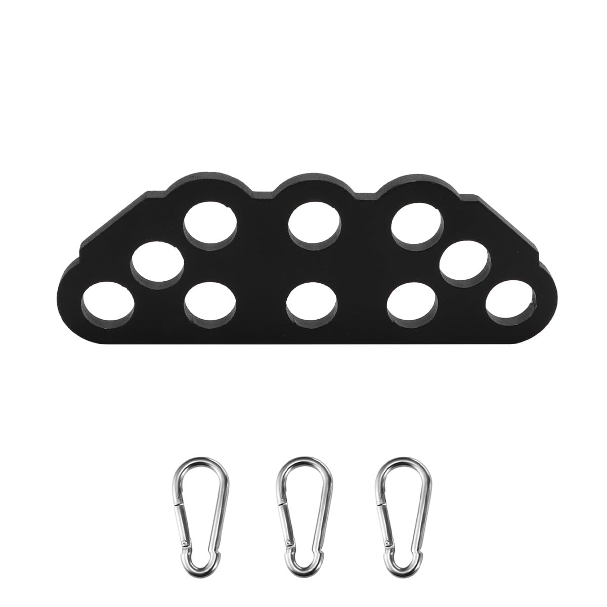 Huba Multi Grip LAT Pulldown Bar per Home Gym Fitness Spreader Plate LAT Pulldown Attachments per cavo macchina Pulley System, Double to Single Cable Attachment Manopola