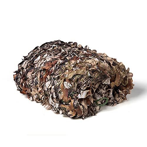 LOOGU - Filet de camouflage pour ombrage de jardin - filet d’ombrage pour la chasse militaire, tir, pêche, cachette, camping, décoration de fête de Noël.