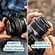 Lens-Aid Step Up Ring 62-77mm für Kamera Objektiv: Filter-Adapter aus Metall für ND, UV, Polfilter etc. - Adapterring kompatibel zu Sony Canon Nikon Fujifilm Olympus Pentax Leica Sigma Tamron
