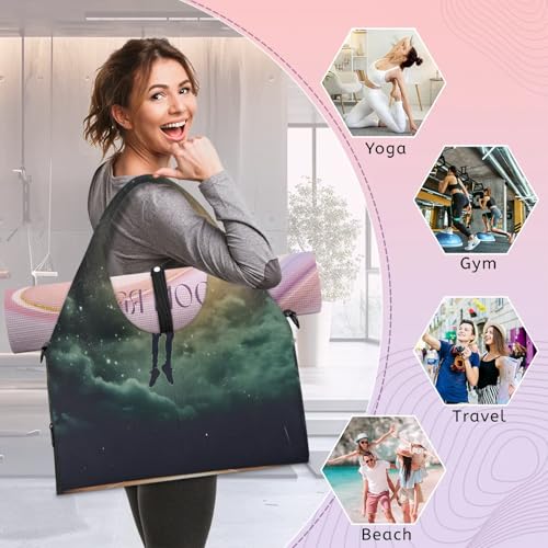 Bolsa de viaje Galaxy de alta resistencia con compartimento para calzado L 7
