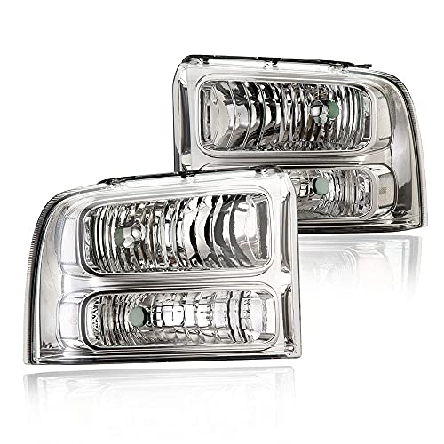 Image of G-PLUS Headlights Assembly Fit Ford F250 F350 Super Duty 2005 2006 2007
