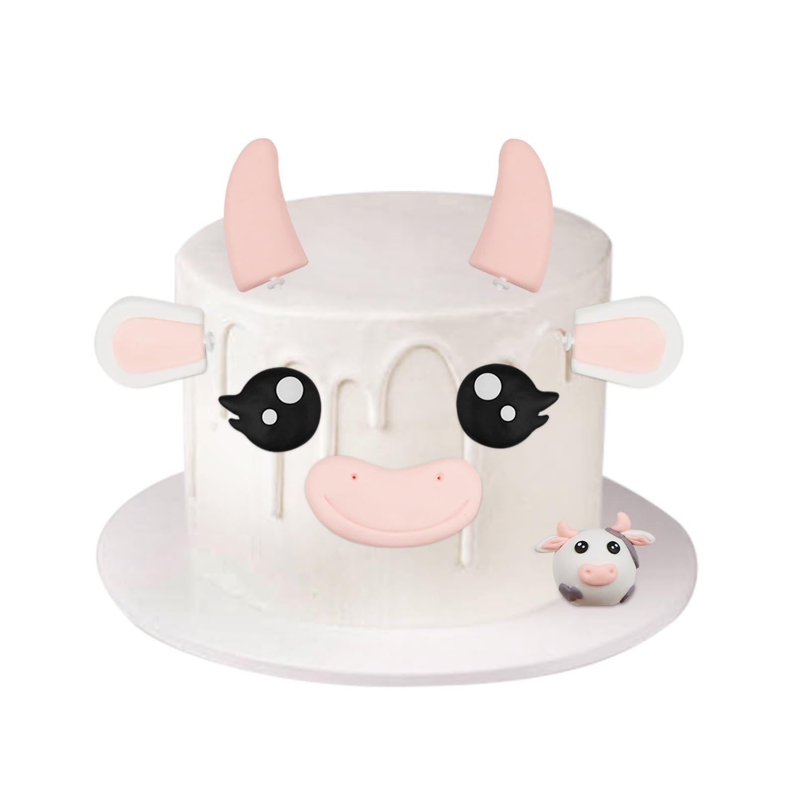 ZWIN Cow Cake Decoration